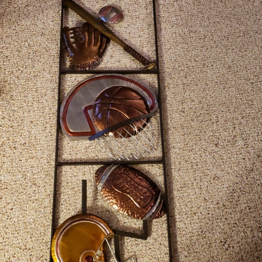 Decorative metal wall art